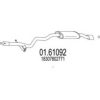 MTS 01.61092 End Silencer